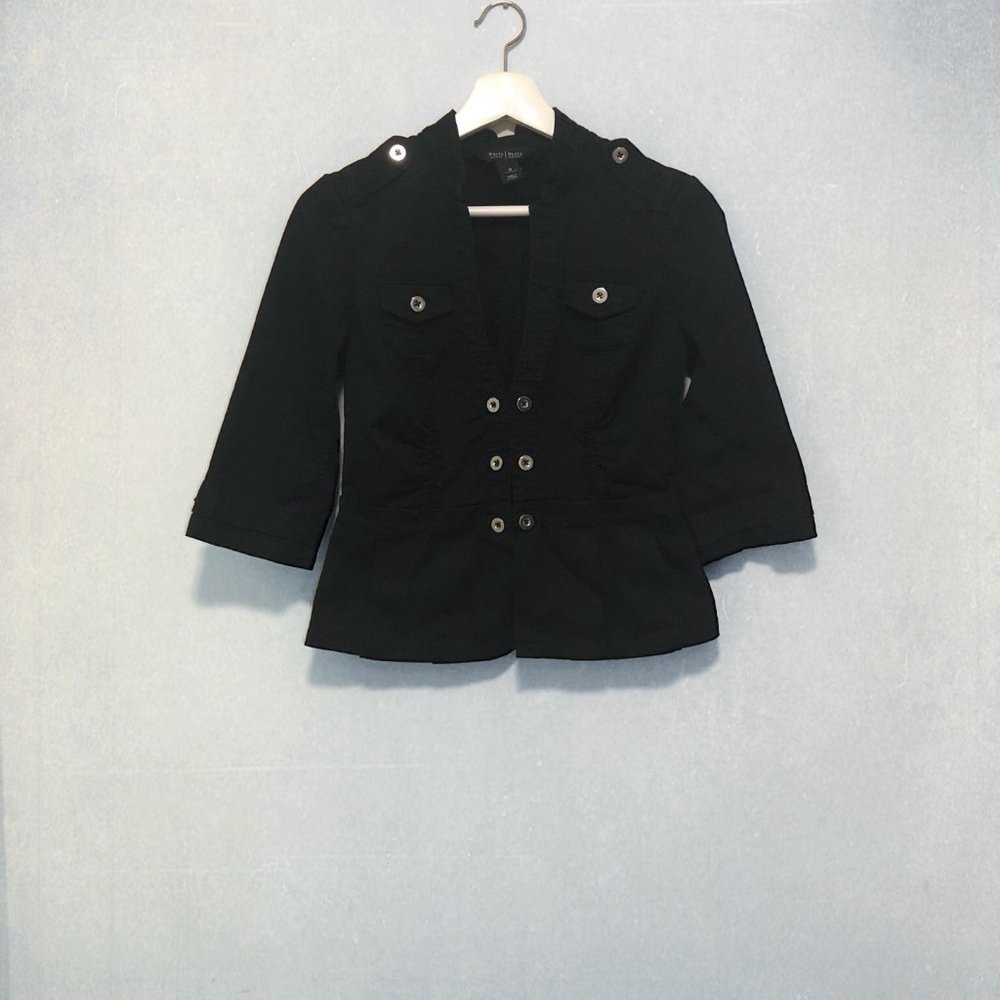 Black Jacket White House Black Market- Size 0